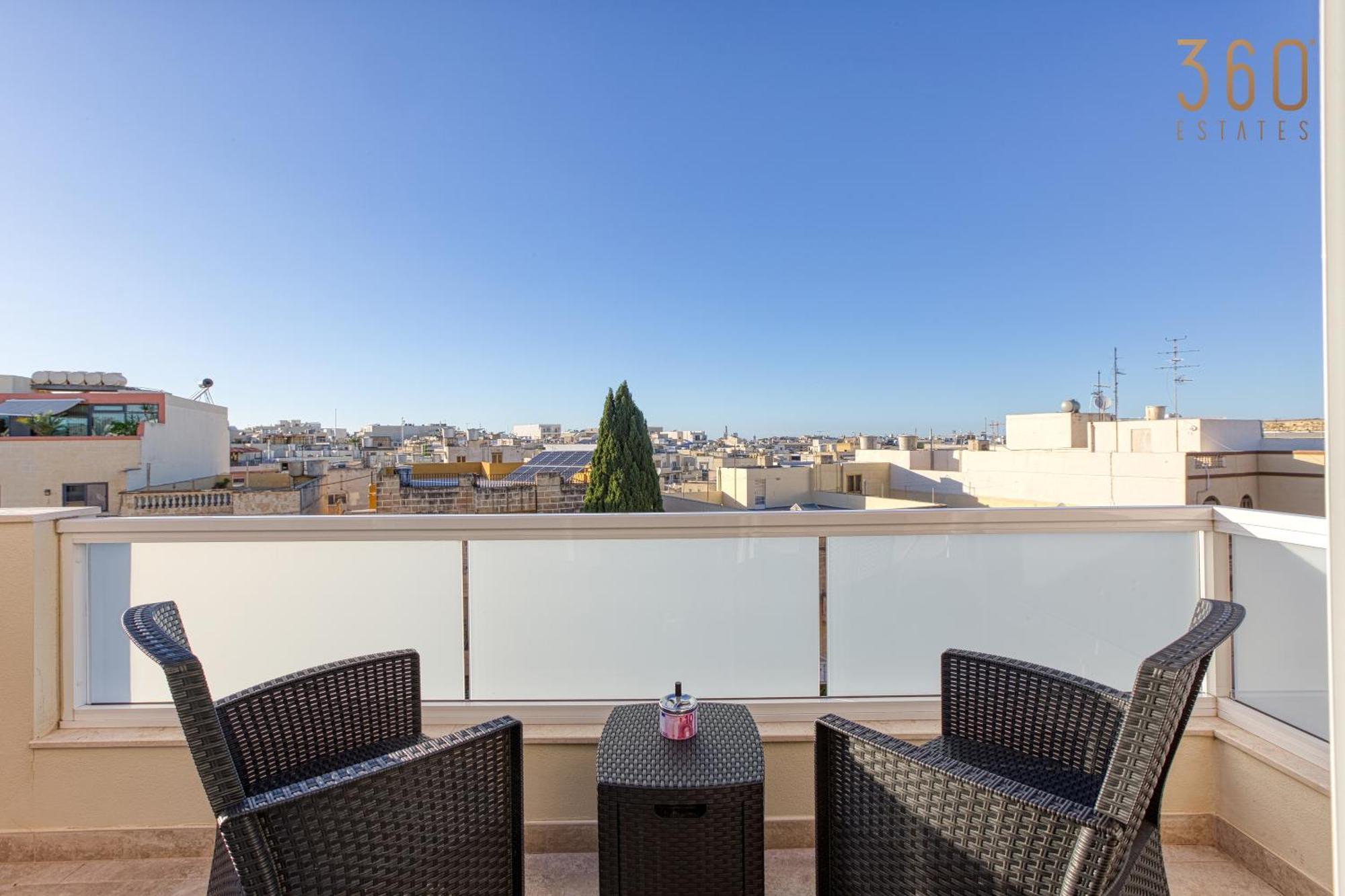 Spacious & Cosy 3Br Apt With Private Balconies By 360 Estates Apartment Fgura Exterior photo