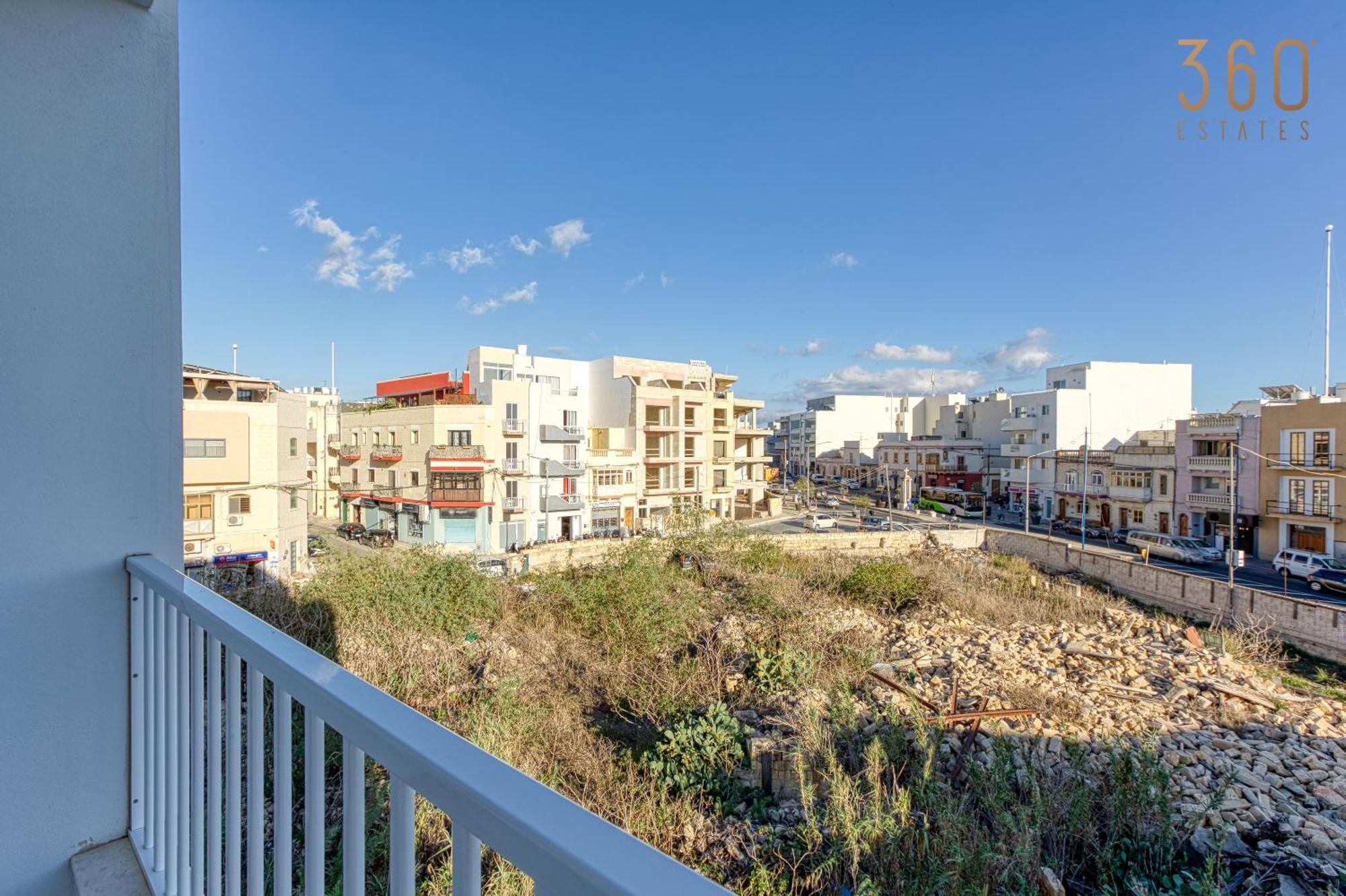 Spacious & Cosy 3Br Apt With Private Balconies By 360 Estates Apartment Fgura Exterior photo